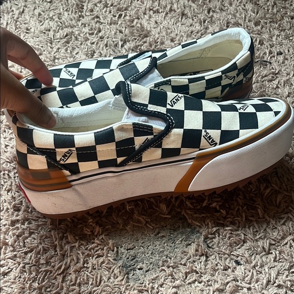 Vans Checkerboard Slip-On Sneakers - Picture 4 of 8